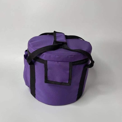 Étui rembourré pour bol chantant en cristal avec couche de protection épaisse