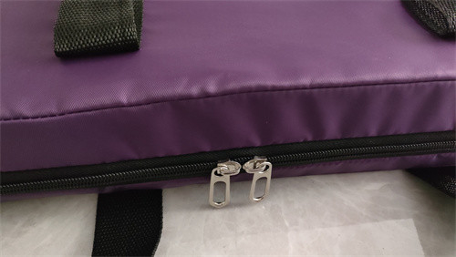 Ensemble diapason en cristal de quartz avec tissu Oxford violet résistant à l'usure et 5 couches de protection épaissies