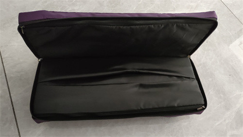 Ensemble diapason en cristal de quartz avec tissu Oxford violet résistant à l'usure et 5 couches de protection épaissies
