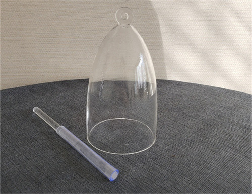 Cloche en verre de quartz