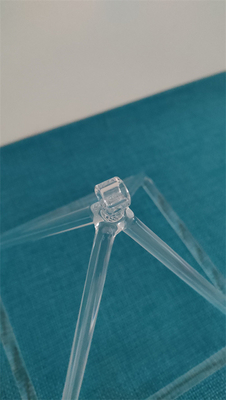 Pyramide chantant en cristal de quartz pour la guérison harmonieuse et l'équilibre avec le son divin