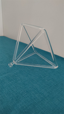 Pyramide en quartz avec accessoires, toutes tailles, quartz de haute pureté