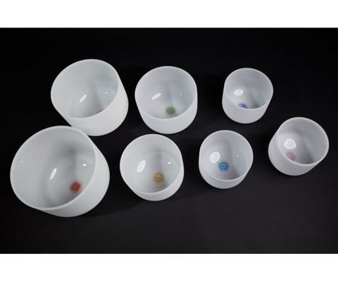 Bols chantants en cristal de quartz