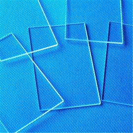 Plaques de verre quartz carrées, faible MOQ, échantillon disponible 100*100mm