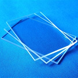Plaques de verre quartz carrées, faible MOQ, échantillon disponible 100*100mm