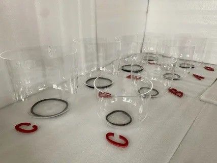 Bol chantant en cristal pour la méditation