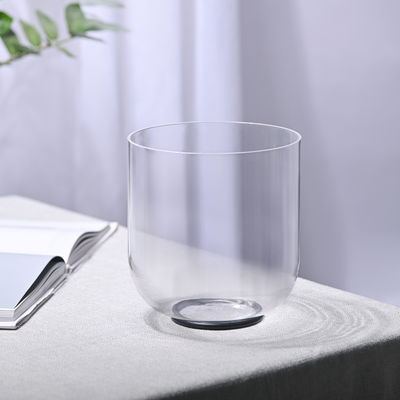 Bols de cristal de quartz chantants accordés aux chakras
