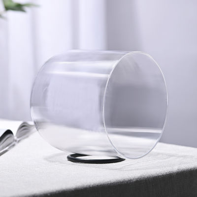 Bols de cristal de quartz chantants accordés aux chakras