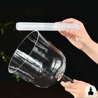 Bol chantant en cristal de quartz pour la guérison