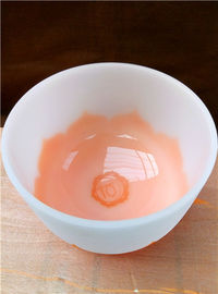 Ensemble de bols chantants en cristal de quartz Lotus Chakra Orange 440HZ de qualité supérieure Fabriqué en Chine