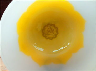 Ensemble de bols chantants en cristal de quartz de lotus chakra jaune de qualité supérieure 440HZ Vente directe d'usine