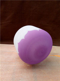 Long Lasting Sound Purple Chakra Lotus  Quartz Crystal Singing Bowls 8 inch  B 440HZ  Factory Sell Directly