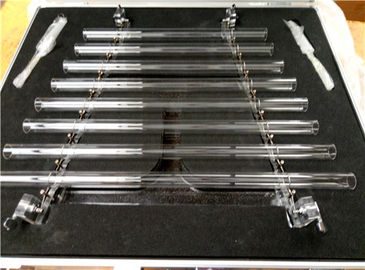 La harpe de quartz est livrée avec des frappeurs et une boîte d'aluminium