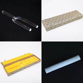 Diapason en cristal de quartz pour la guérison sonore et la relaxation 16mm