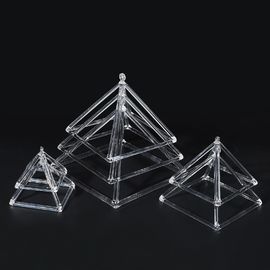 Fournisseur de pyramides en quartz pour la guérison sonore - Pyramides chantantes en cristal clair