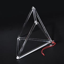 Les pyramides chantantes de cristal de quartz 99,99% cristal de quartz pur naturel fabriqué en Chine