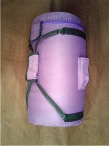 Étui de transport en coton 100% violet pour bols chantants en cristal avec poignée - Prix de gros